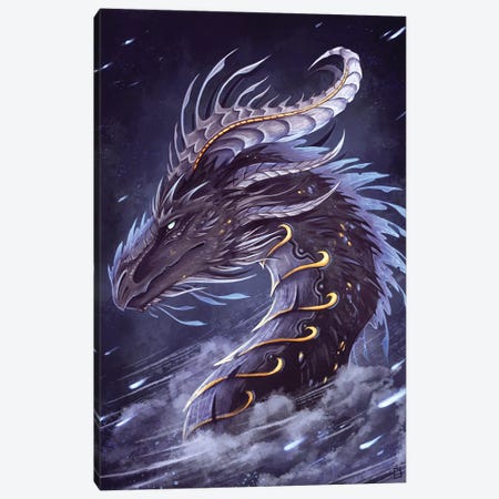 Elder Dragon Canvas Print #DNE8} by Danielle English Canvas Art Print