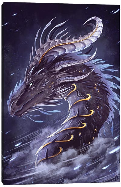 Elder Dragon Canvas Art Print - Danielle English