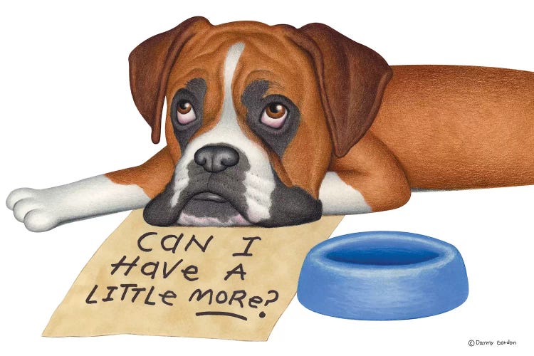 Boxer A Little More? by Danny Gordon wall art