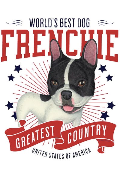 French Bulldogs: Wanda USA by Danny Gordon