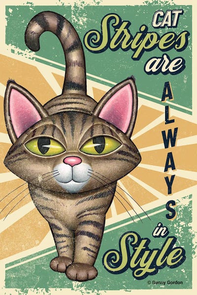 Always In Style! by Danny Gordon framed canvas print