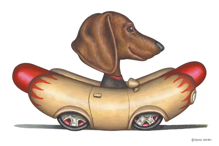 Dachshund Wienermobile