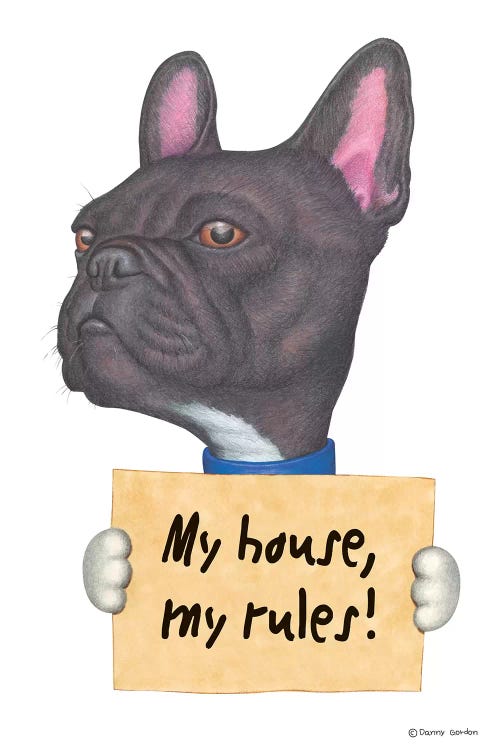 French Bulldog My House