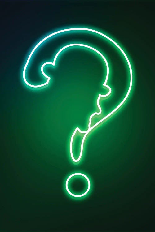 Neon Mystery by Donnie Art wall art