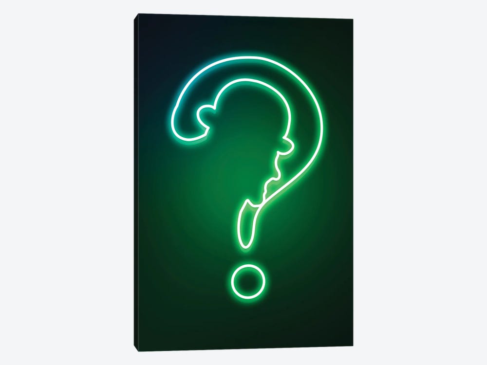 Neon Mystery by Donnie Art 1-piece Canvas Wall Art
