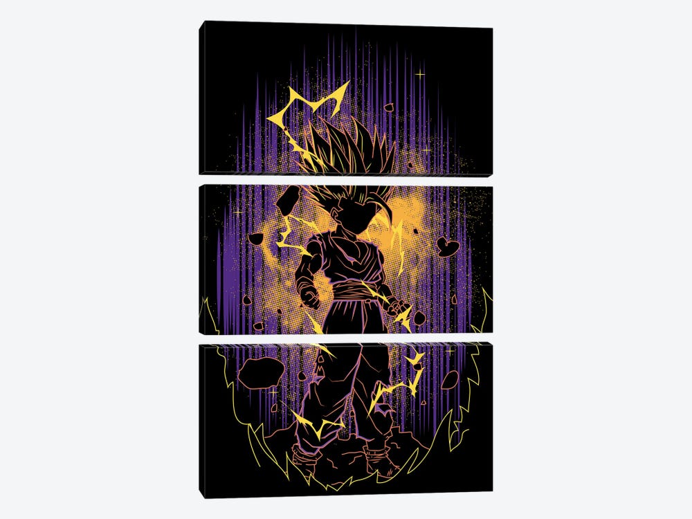 Shadow Of The Son by Donnie Art 3-piece Art Print