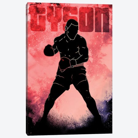 Soul Of Iron Mike Canvas Print #DNI10} by Donnie Art Canvas Artwork