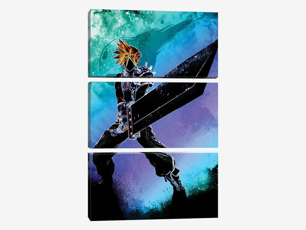 Soul Of The Ex Soldier by Donnie Art 3-piece Canvas Art