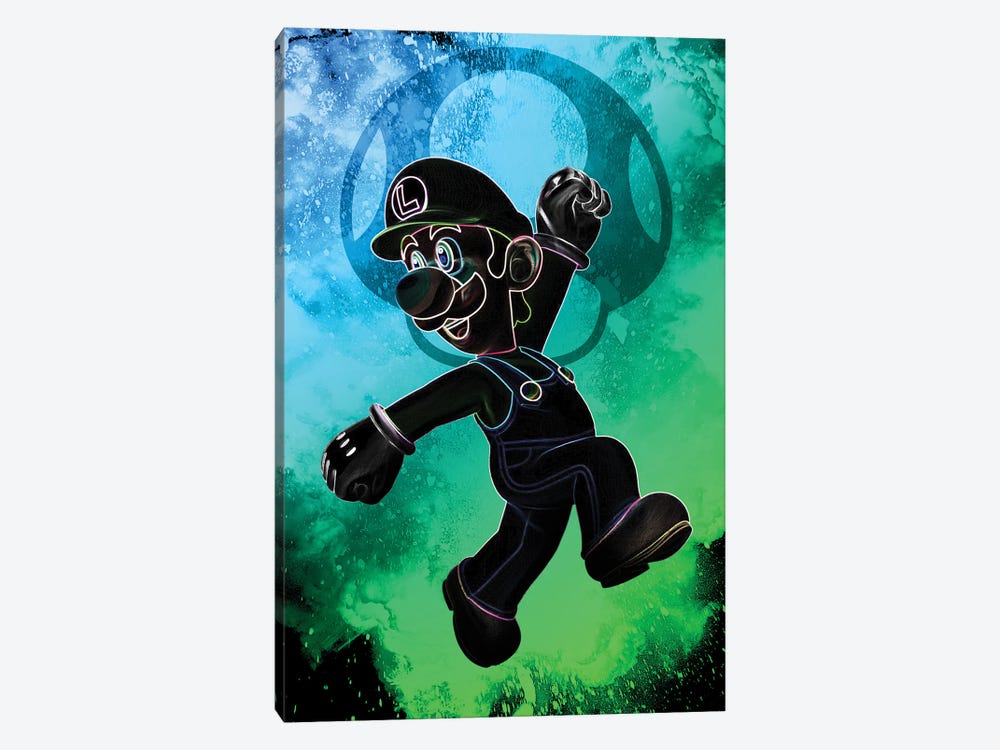 Soul Of The Green Plumber by Donnie Art 1-piece Canvas Wall Art