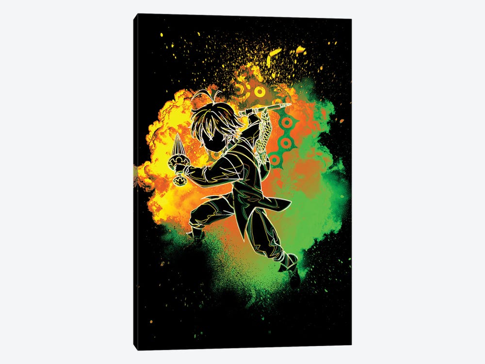Soul Of The Dragon by Donnie Art 1-piece Canvas Art