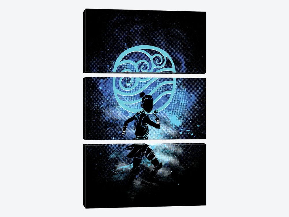 Water Brother Art by Donnie Art 3-piece Canvas Art