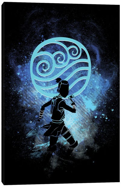 Water Brother Art Canvas Art Print - Avatar: The Last Airbender