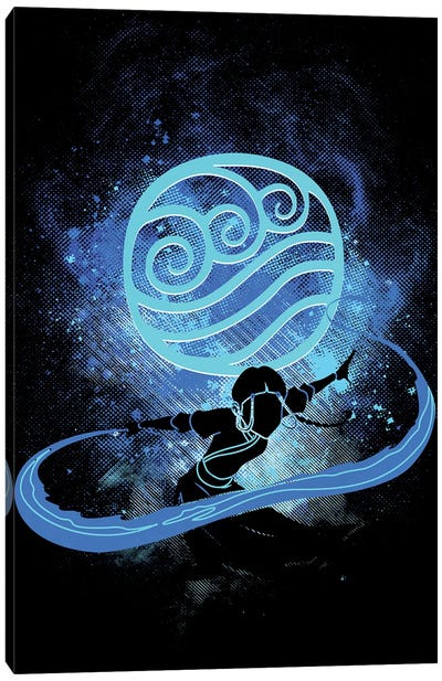 Water Sister Art Canvas Art Print - Avatar: The Last Airbender