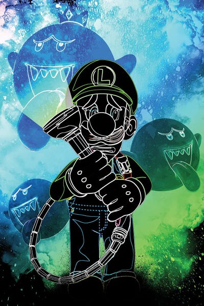 Soul Of The Ghost Hunter Canvas Art By Donnie Art Icanvas