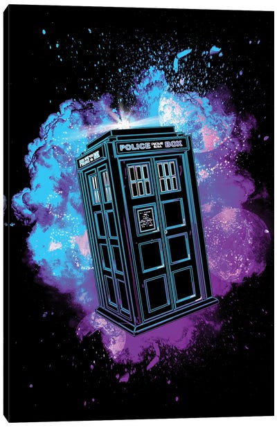 Soul Of Cosmos Travel Canvas Art Print - Dr. Who