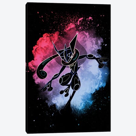 Soul Of The Frog Canvas Print #DNI138} by Donnie Art Canvas Artwork
