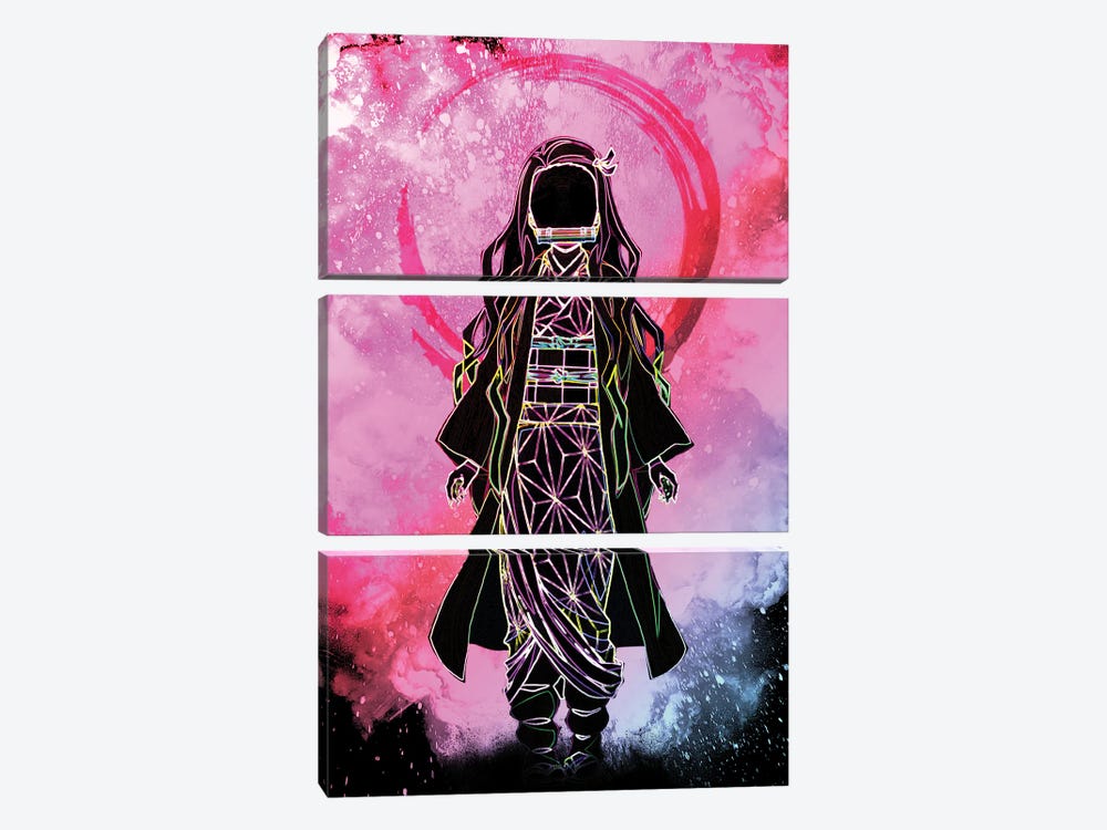 Soul Of The Chosen One by Donnie Art 3-piece Canvas Wall Art