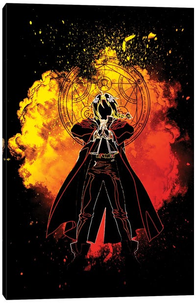 Soul Of The Alchemist Canvas Art Print - Fullmetal Alchemist