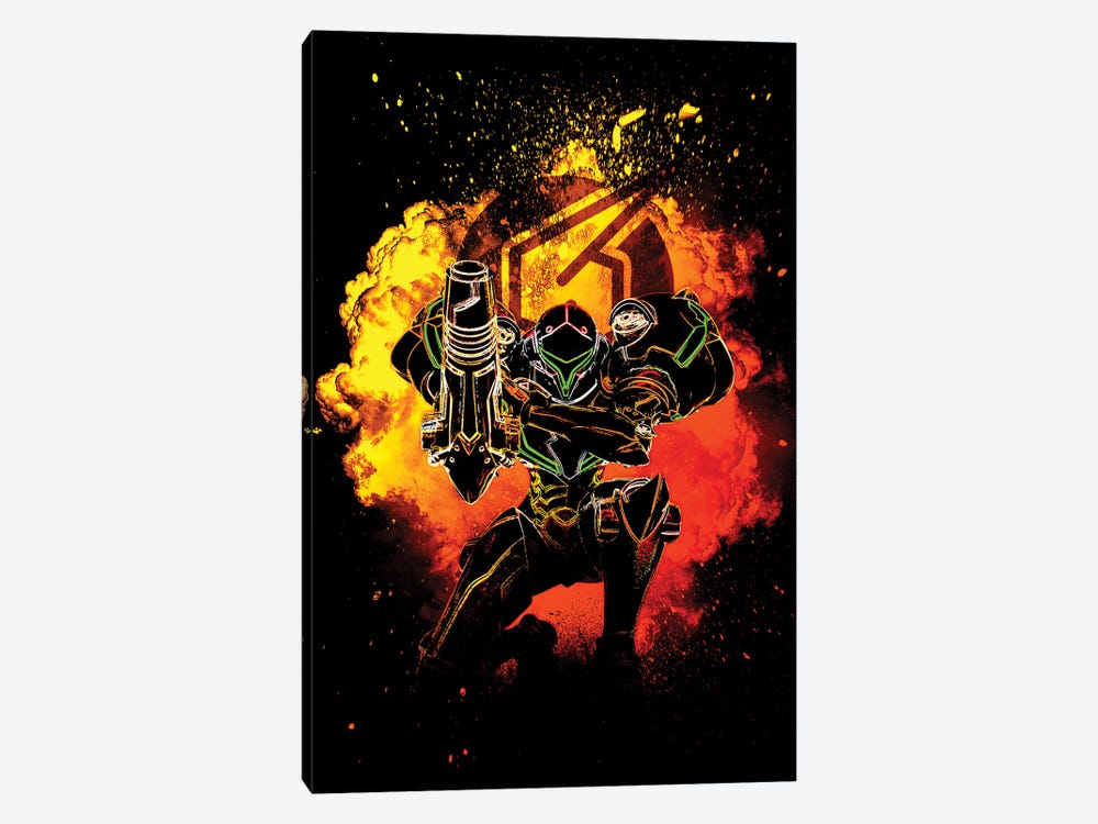 Soul Of The Space Bounty Hunter by Donnie Art 1-piece Canvas Art