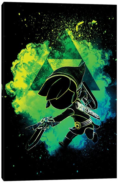 Soul Of The Wind Canvas Art Print - The Legend Of Zelda