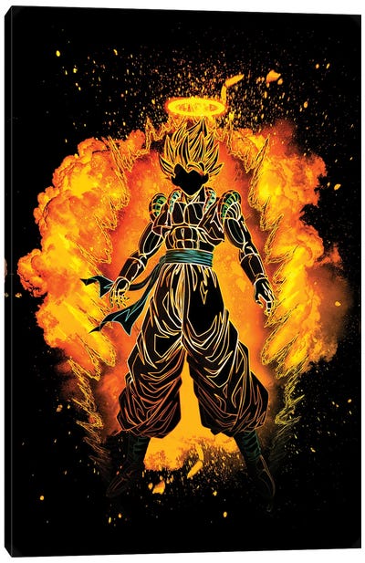 Soul Of The Fusion Canvas Art Print - Dragon Ball Z