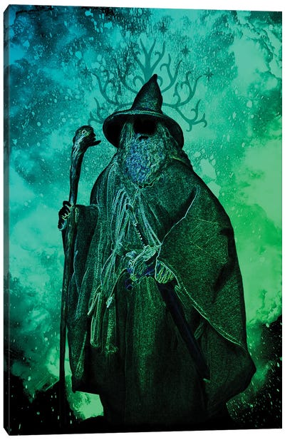Soul Of The Grey Canvas Art Print - Gandalf