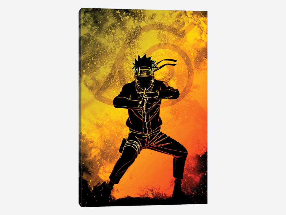 Soul Of The Ninja by Donnie Art 1-piece Canvas Artwork