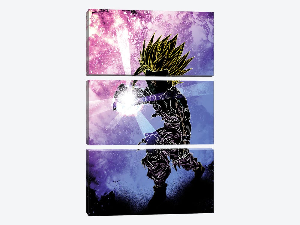Soul Of The True Power by Donnie Art 3-piece Art Print