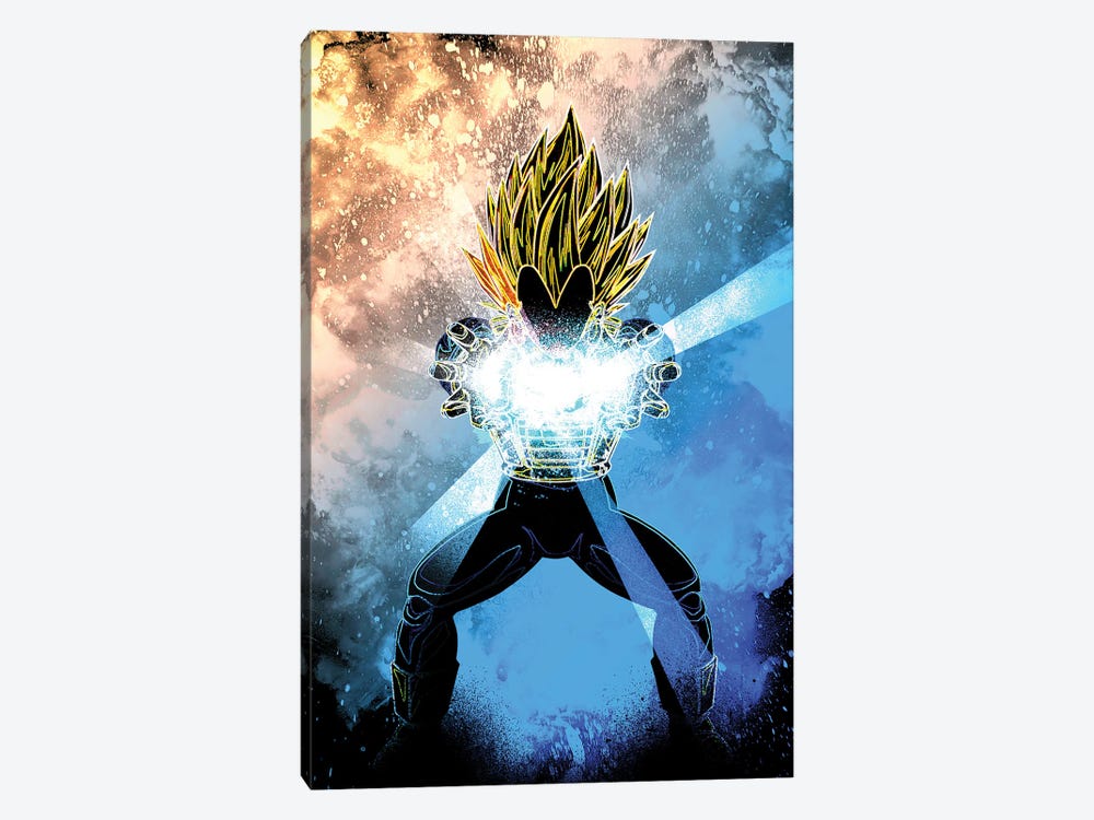 Soul Of The Final Flash by Donnie Art 1-piece Canvas Art Print