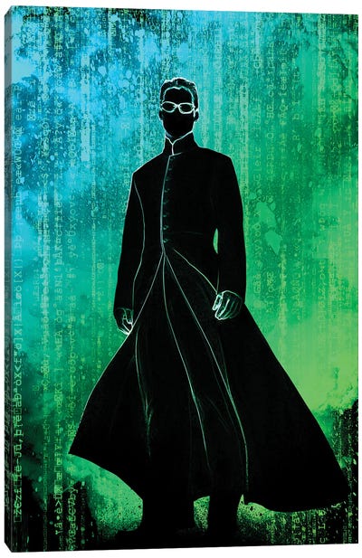 Soul Of The One Canvas Art Print - The Matrix