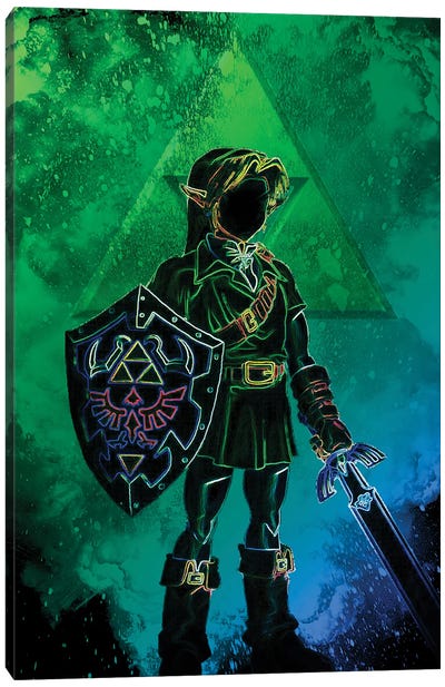 Soul Of The Hero Of Time Canvas Art Print