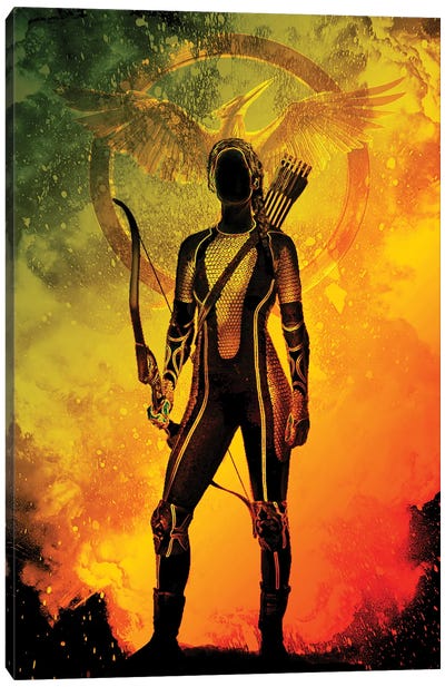 Soul Of The Mockingjay Canvas Art Print - The Hunger Games