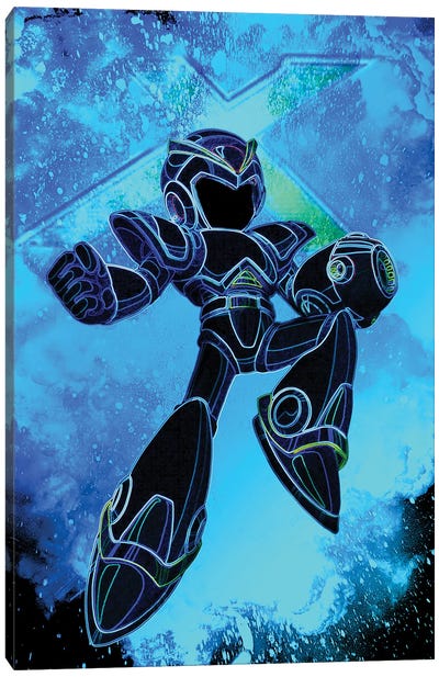 Soul Of The X Canvas Art Print - Mega Man
