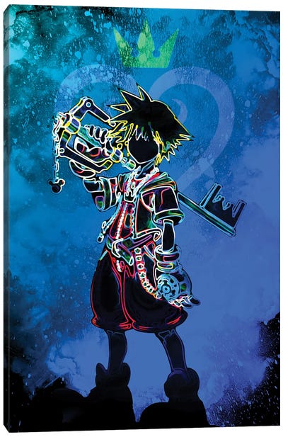 Soul Of The Kingdom Canvas Art Print - Kingdom Hearts