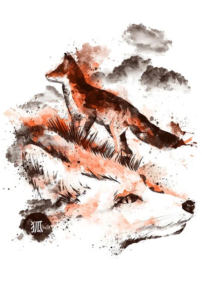 Foxes: Echo Of The Fox by Donnie Art