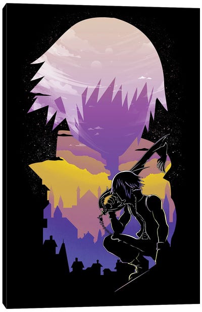 Light And Darkness Canvas Art Print - Kingdom Hearts