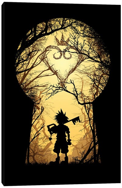 My Kingdom Canvas Art Print - Kingdom Hearts