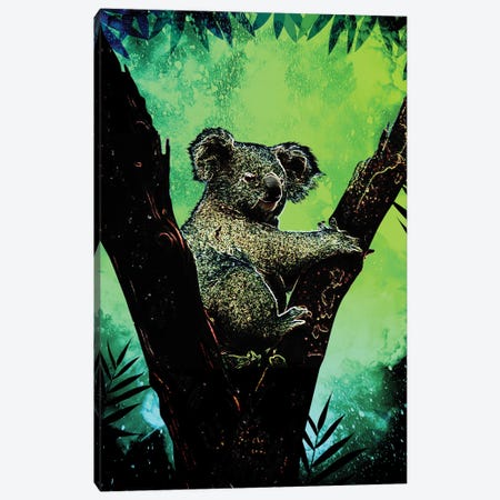 Soul Of The Koala Canvas Print #DNI40} by Donnie Art Canvas Print