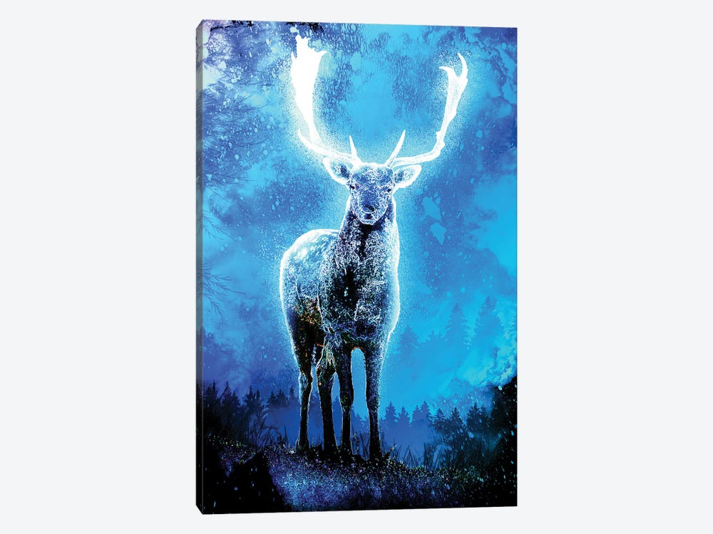 Soul Of The Deer Of Light by Donnie Art 1-piece Art Print