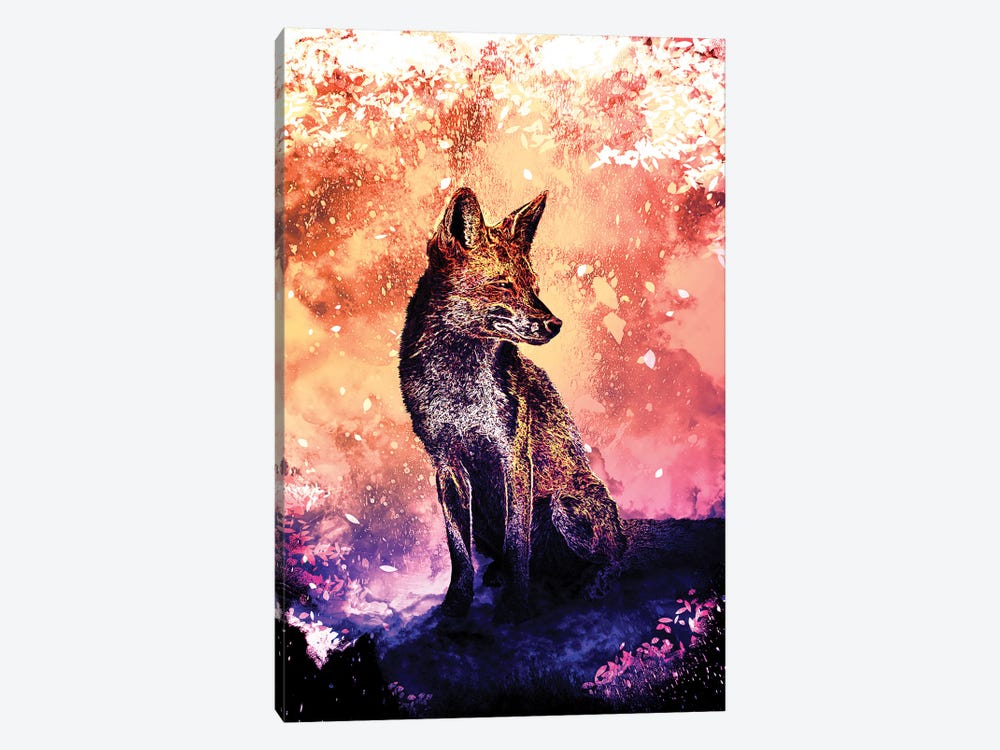 Soul Of The Fox by Donnie Art 1-piece Canvas Print