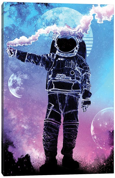Soul Of The Astronaut Canvas Art Print - Donnie Art