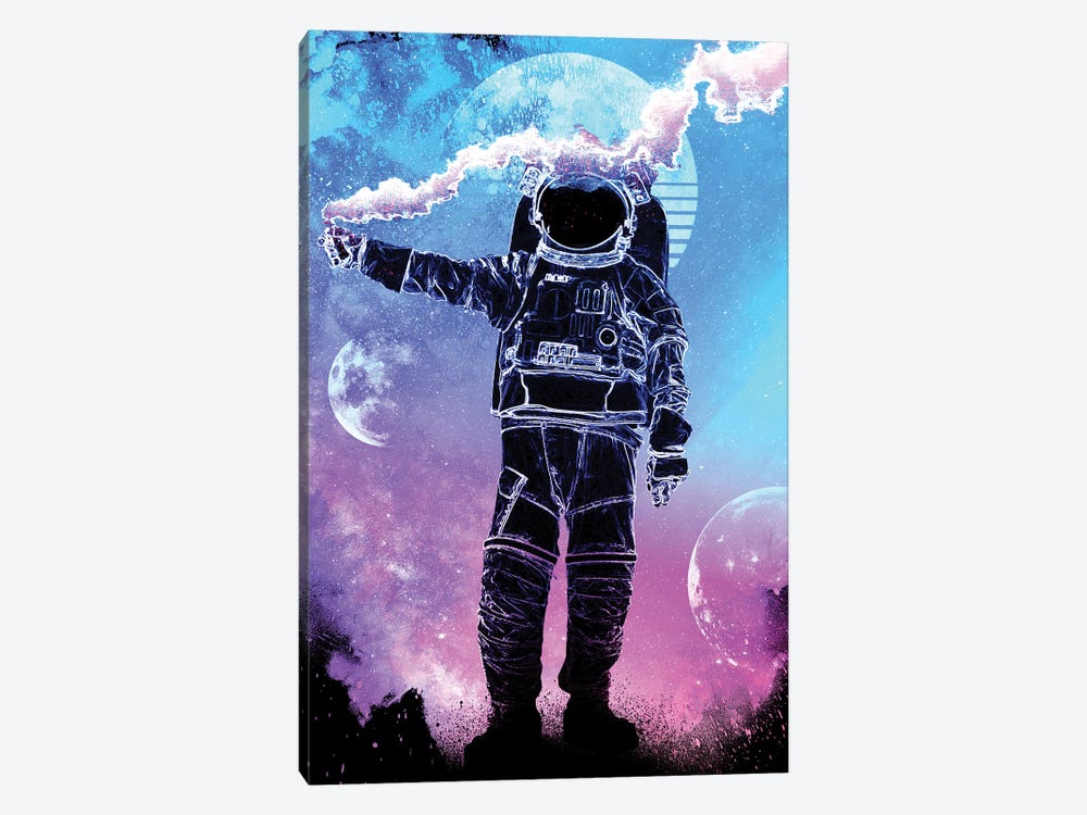 Soul Of The Astronaut by Donnie Art 1-piece Canvas Art