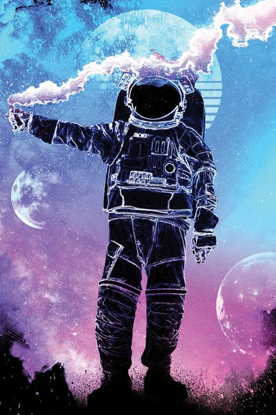 Neon: Soul Of The Astronaut by Donnie Art