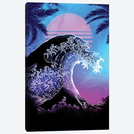 Soul Of The Great Retro Wave Canvas Print #DNI45} by Donnie Art Canvas Artwork