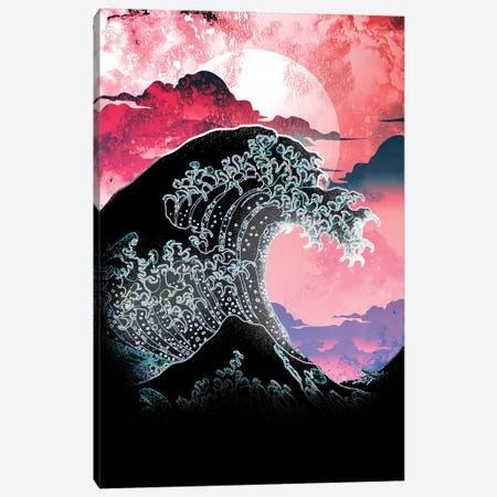 Soul Of The Classic Great Wave Canvas Print #DNI46} by Donnie Art Canvas Wall Art