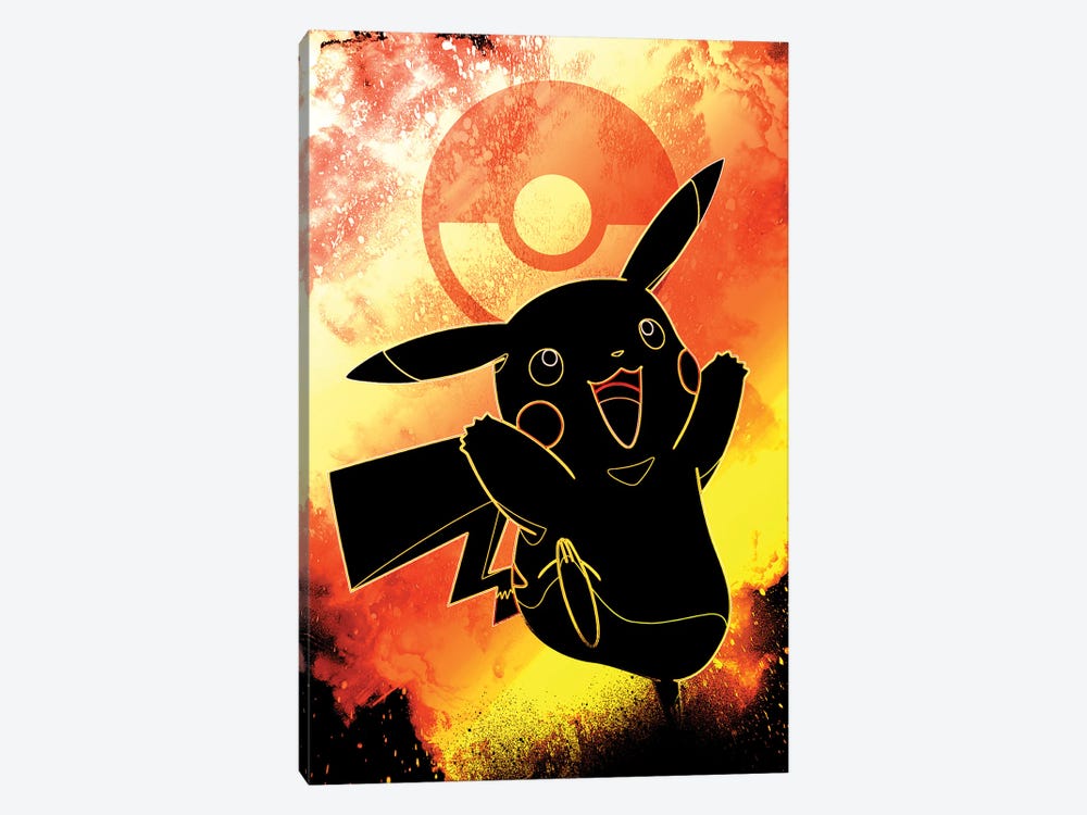 Soul Of The Thunder Fighter by Donnie Art 1-piece Canvas Print