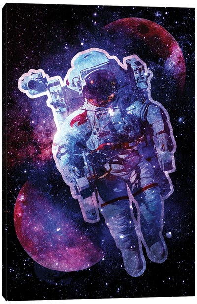 Lost In Space Canvas Art Print - Donnie Art