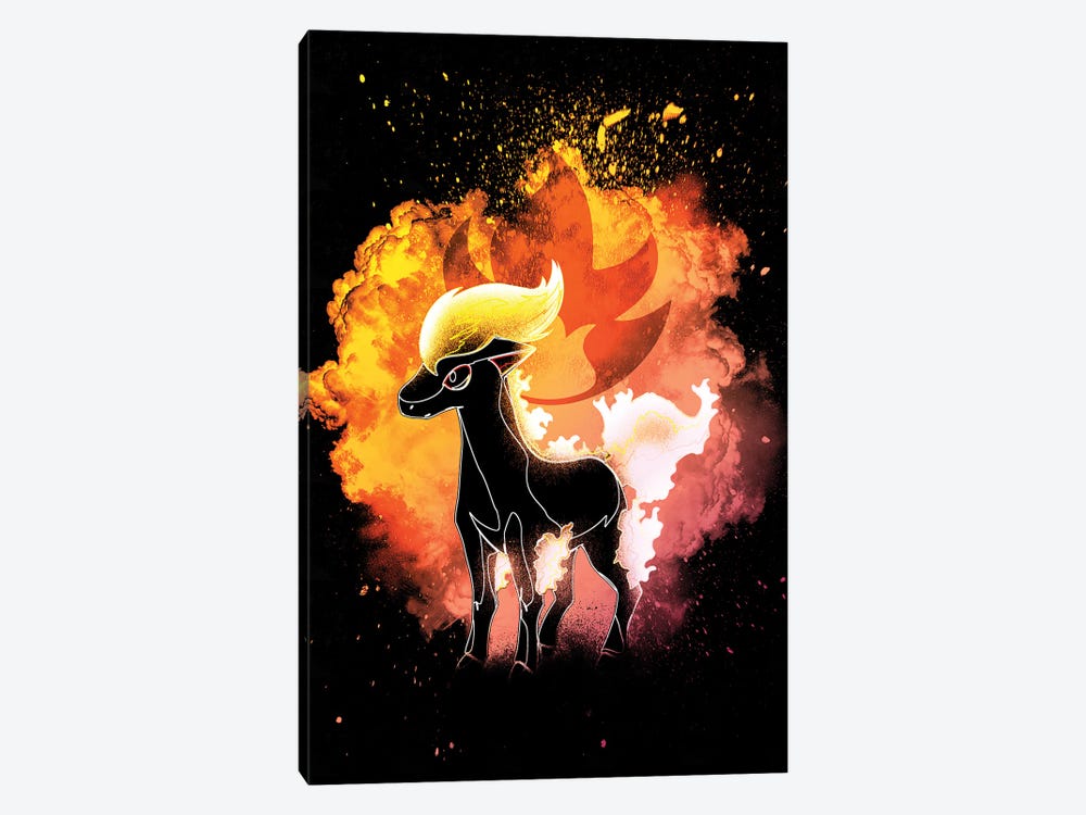 Soul Of The Fire Horse by Donnie Art 1-piece Art Print