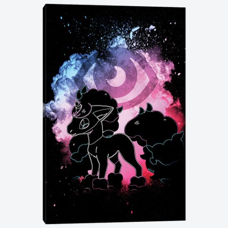 Soul Of The Psy Horse Canvas Print #DNI56} by Donnie Art Art Print