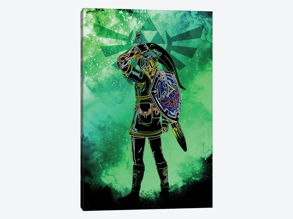Soul Of The Hero by Donnie Art 1-piece Canvas Art Print